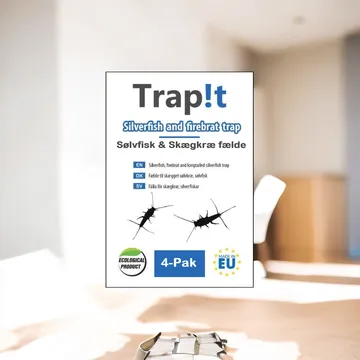 Trap!ts eget produktfoto af fire sølvfisk- og skægkræfælder